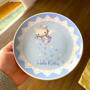 Hello Kitty Blue Angel Plate just 1